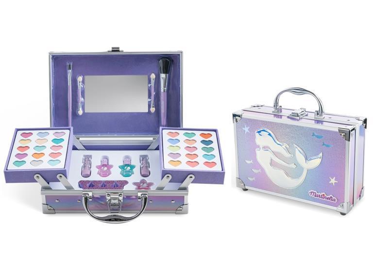 Martinelia Let's Be Mermaids 3 Levels Beauty Case Trousse Bambini