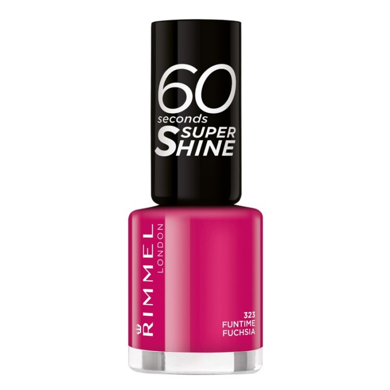 smalto a rapida asciugatura ultra lucido rimmel london fucsia 323
