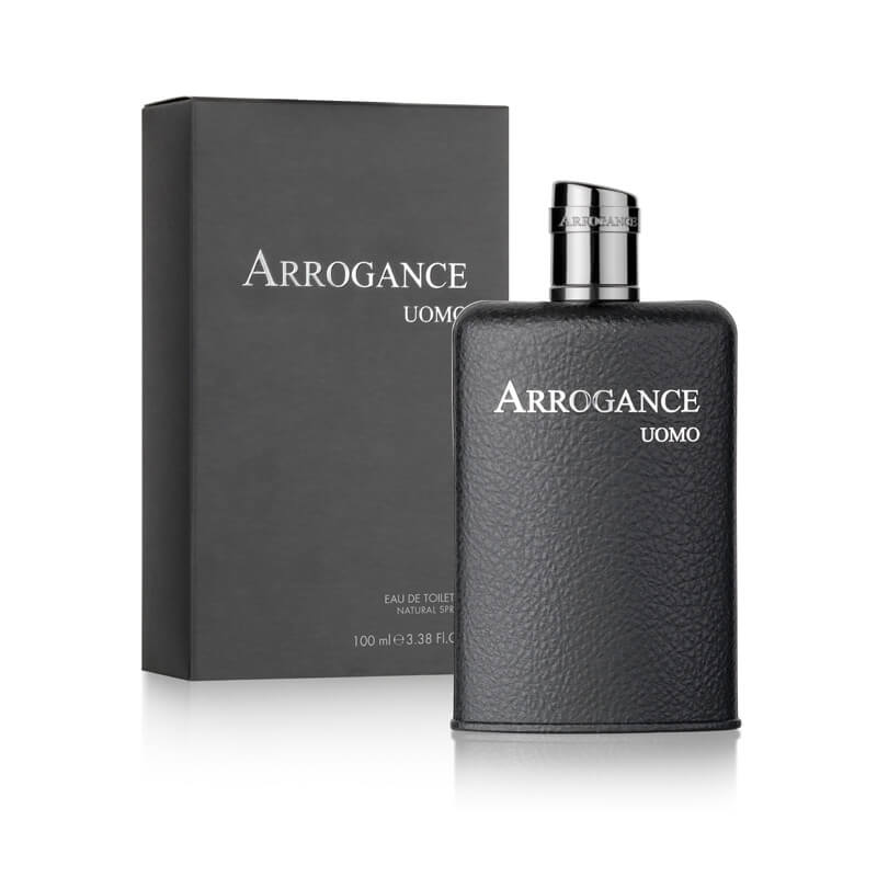Arrogance Uomo Grigio Edt 100 ml Spray