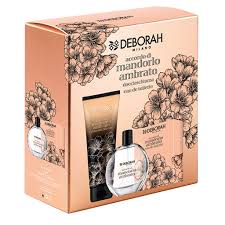 confezione regalo profumo e doccia schiuma mandorlo