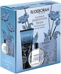 confezione regalo profumo e doccia schiuma papavero nero