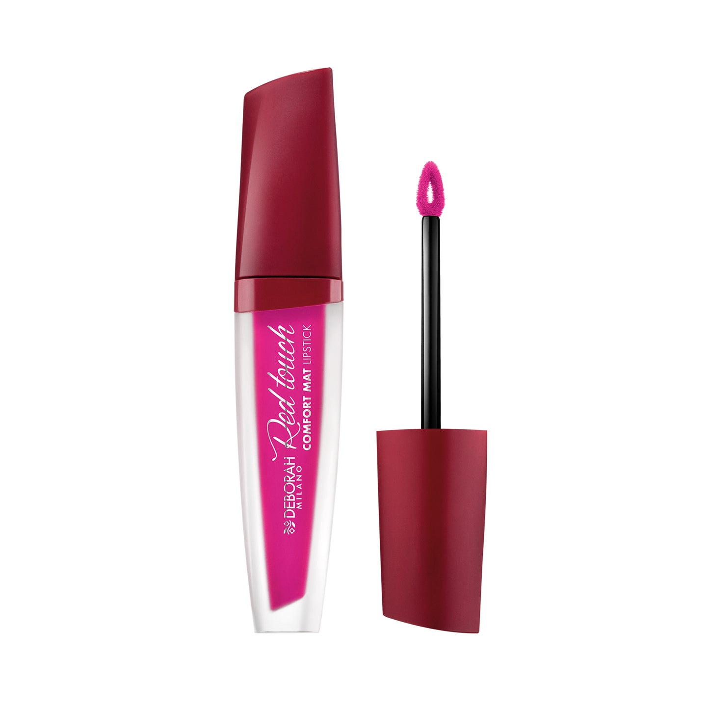 Rossetto liquido lunga tenuta effetto velluto red Touch Deorah Milano numero 17