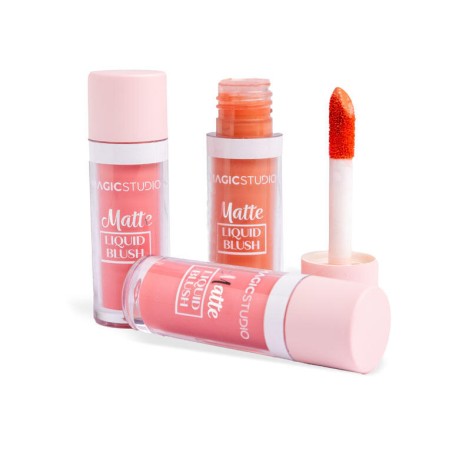 Magic Studio Blush Liquido Effetto Matte Con Applicatore Varie Colorazioni