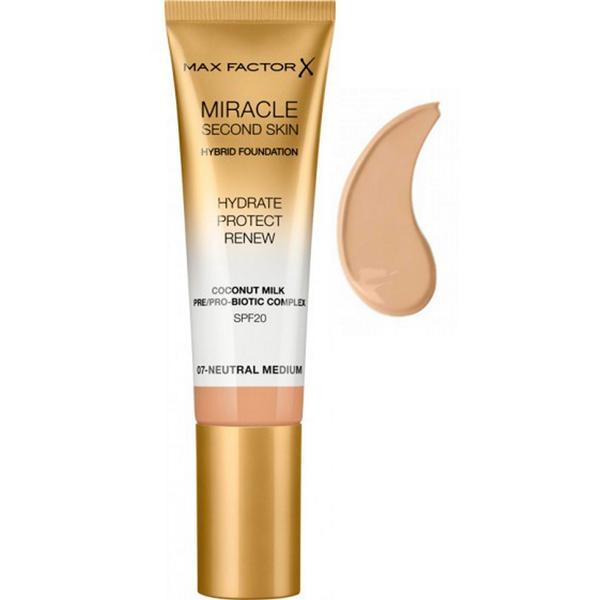 Max Factor Fondotinta Idratante Miracle Second Skin 07
