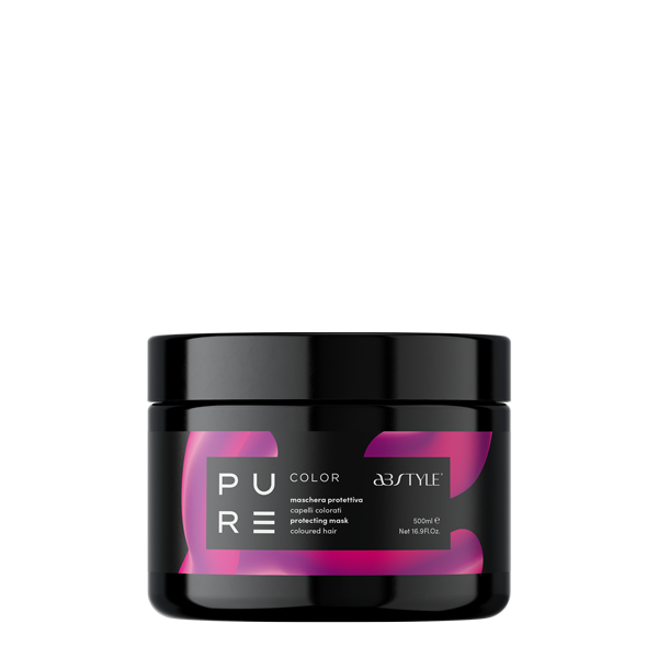 Maschera per capeli colorati abstyle pure color 500 ml