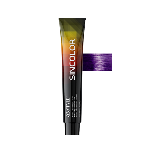 ABSTYLE tintura per capelli Sincolor colorazione permanente 100% coprenza effetto naturale alta resistenza vari colori
