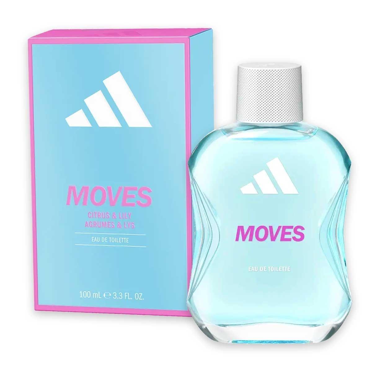 adidas donna eau de toilette 100 ml Moves citrus e lily