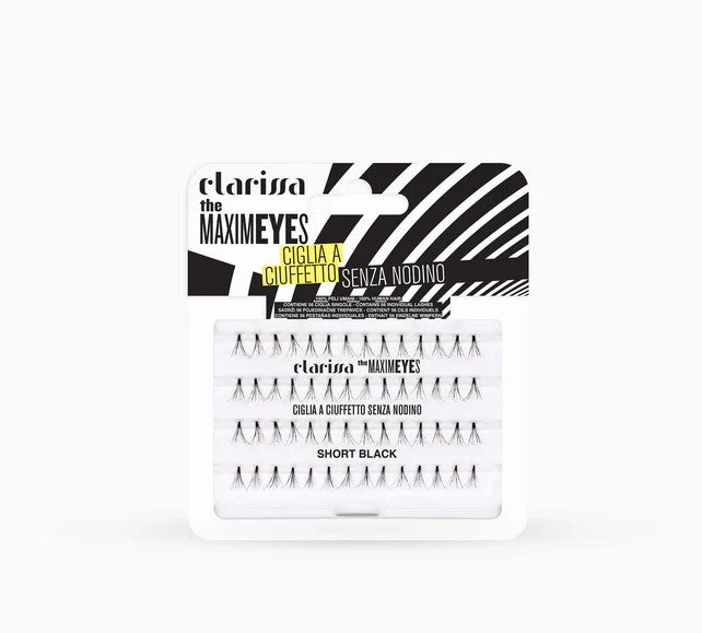 clarissa ciglia finte a ciuffetto senza nodino