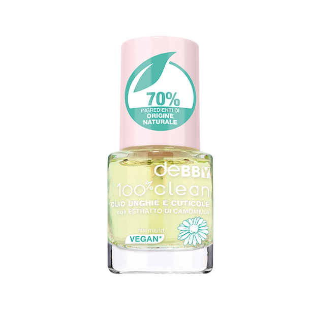 Debby Smalto 100% Clean Vegan Olio Unghie e Cuticole alla Camomilla