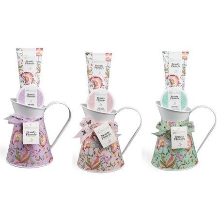 IDC Institute Confezione Regalo Beauty Flowers Lattiera