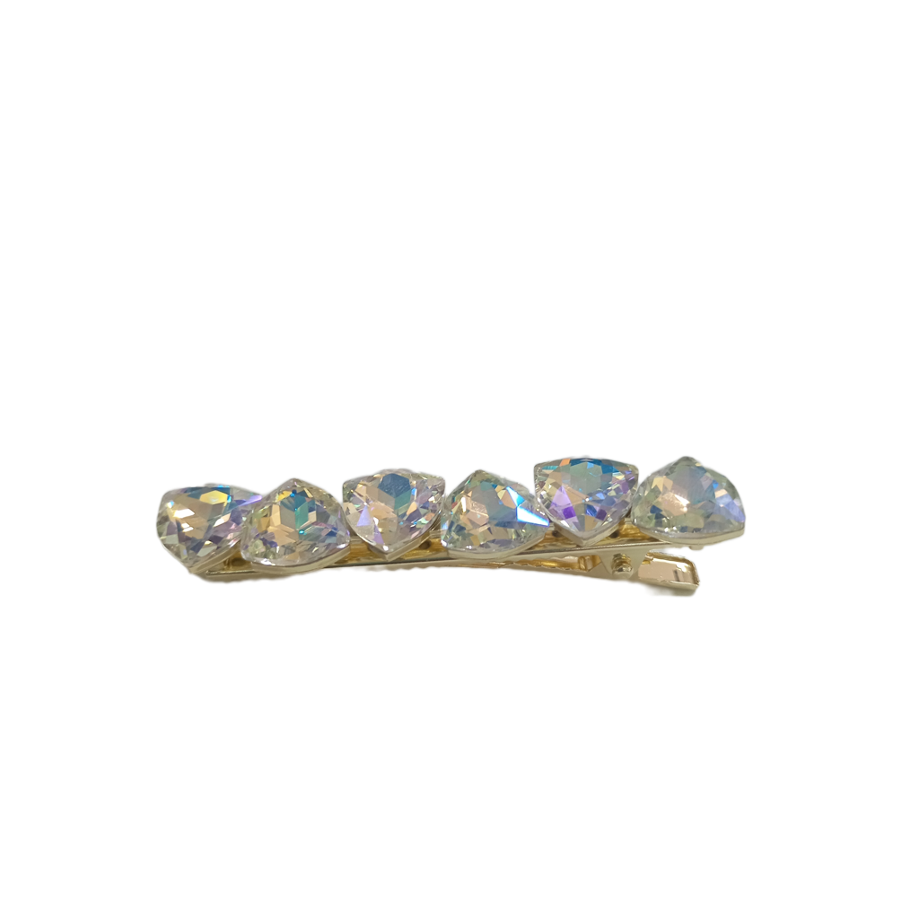 becco gioiello per acconciature 6 cm con 6 gemme