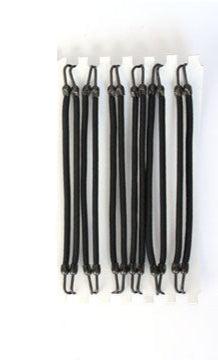 elastico nero con gancio per coda look company