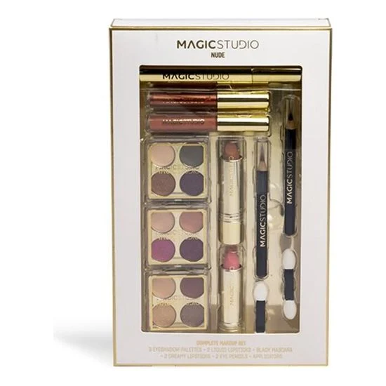 kit make up completo magic studio nude