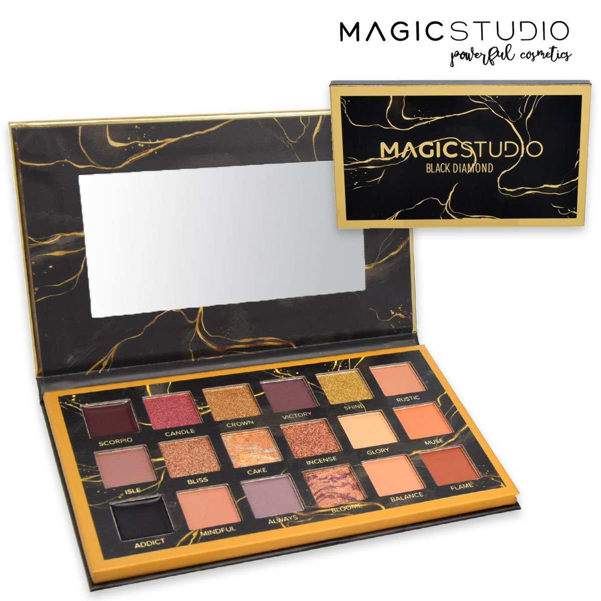 palette 18 ombretti brillanti