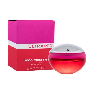 paco rabanne ultra red donna eau de parfum 80 ml rosso