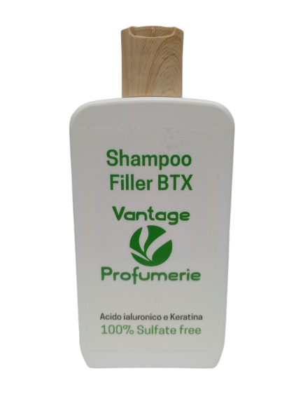 vantage shampoo filler botox con olio di caviale, collagene e vitamina E