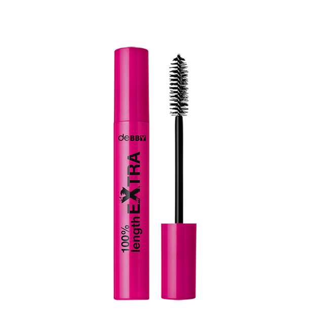 debby mascara 100% lunghezza nero confezione fucsia