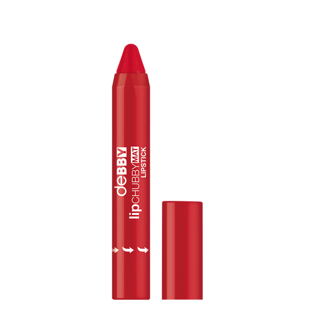 Debby Rossetto Lip Chubby Mat 03 Strong Red