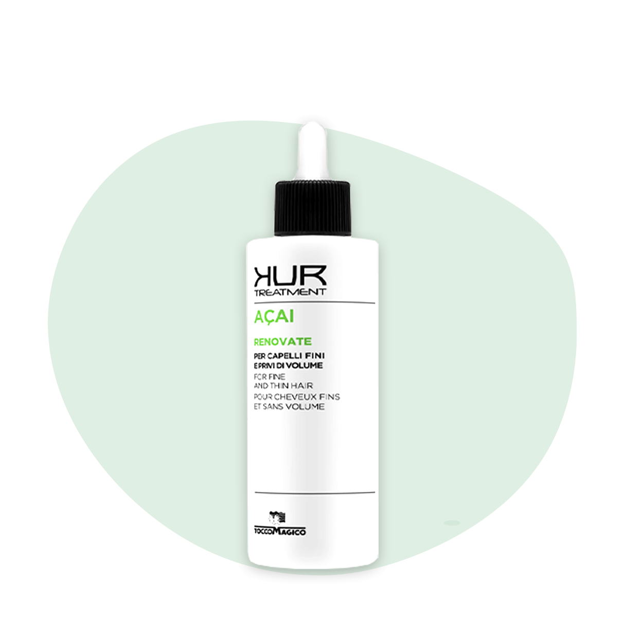 Tocco magico kur acai fluido ristrutturante per capelli fini e privi di volume 150 ml