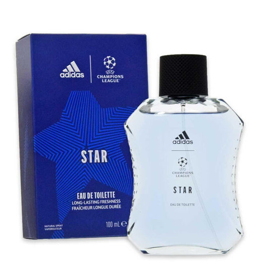 Adidas Champions League Star Uomo Edt 100 ml Spray