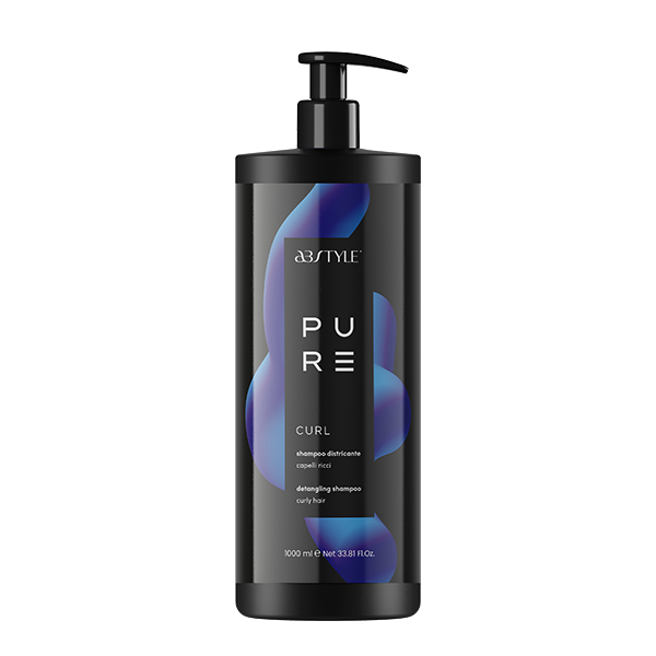 Abstyle Pure Curl Shampoo Capelli Ricci e Mossi 1000 ml
