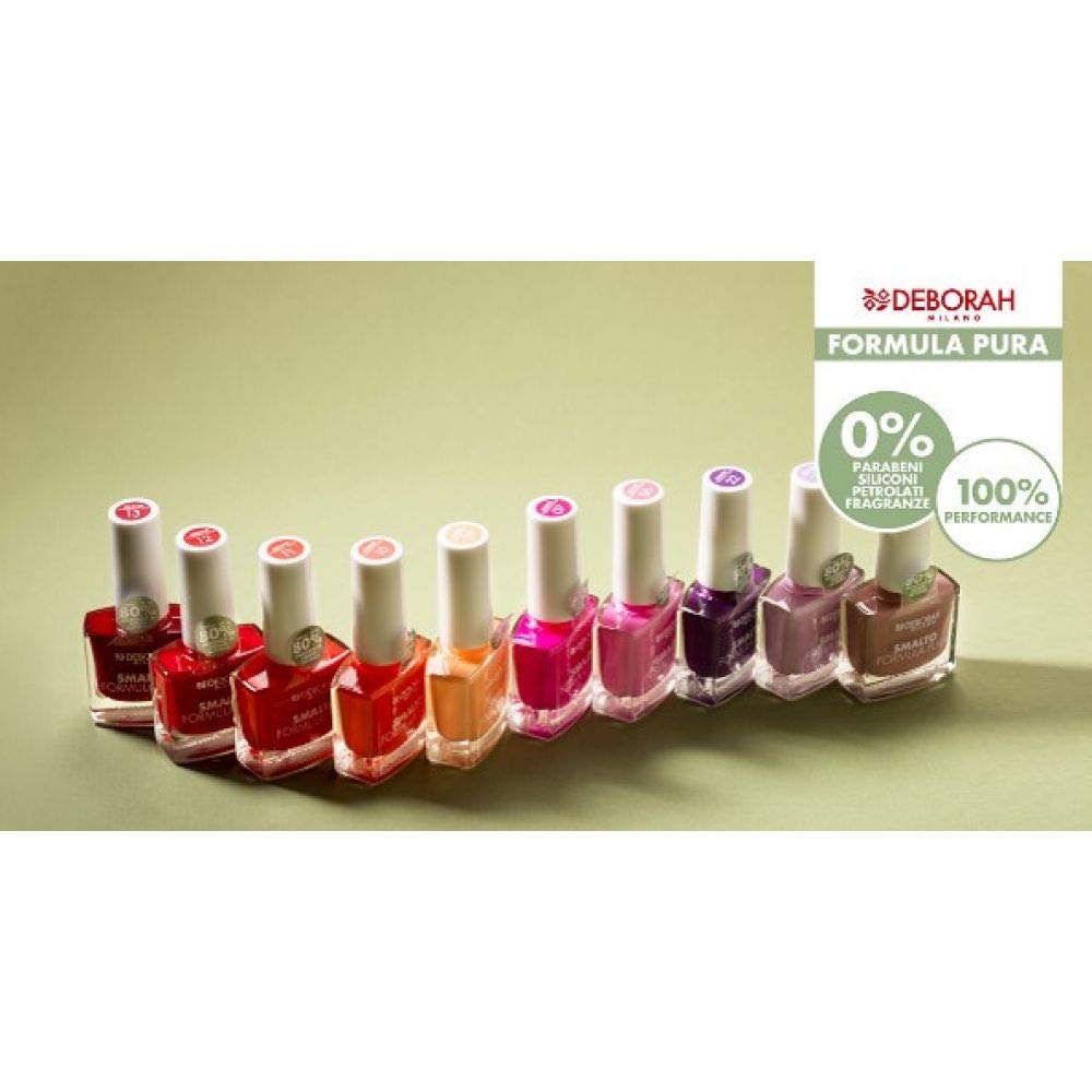 smalto bio formula pura deborah milano varie colorazioni
