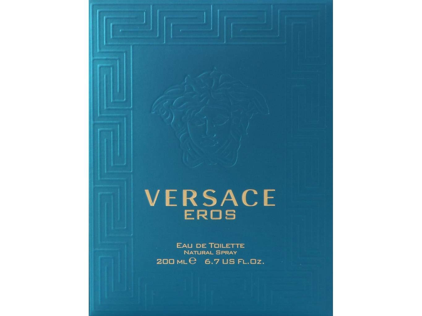 Versace Eros Uomo Eau de Toilette 200 ml Spray (MAXI FORMATO)
