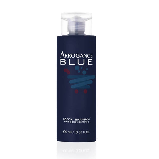 Arrogance Blue Uomo Bagnoschiuma e Shampoo 400 ml