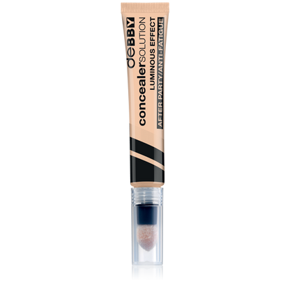 debby correttore fluido luminoso, anti fatica con spugnetta light beige