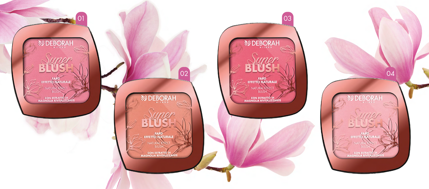 fard super blush Deborah Milano numero varie colorazioni