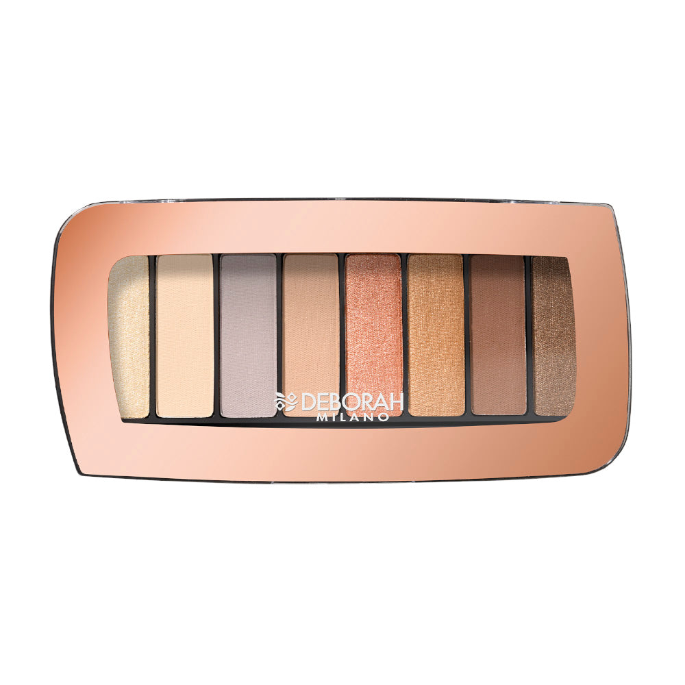 Palette ombretti opachi e brillanti Deborah Milano numero 02