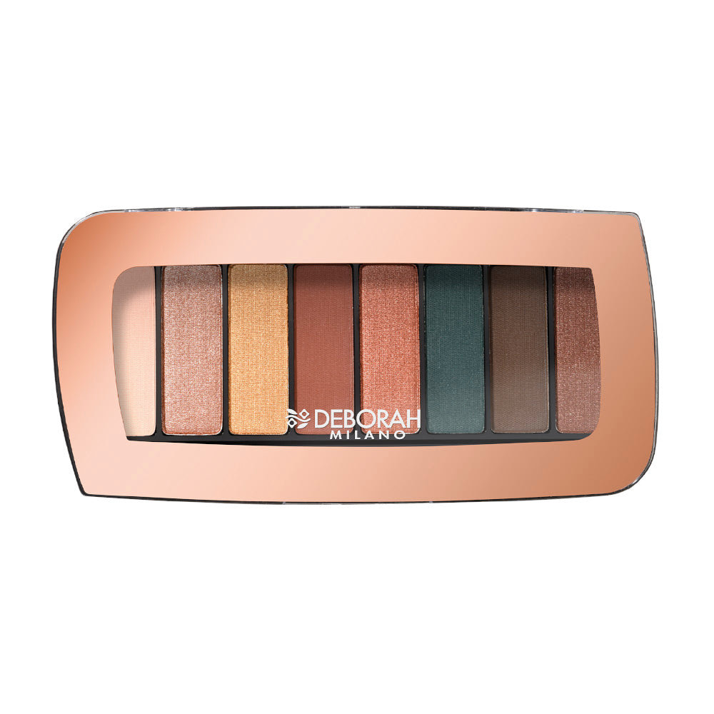 Palette ombretti opachi e brillanti Deborah Milano numero 03