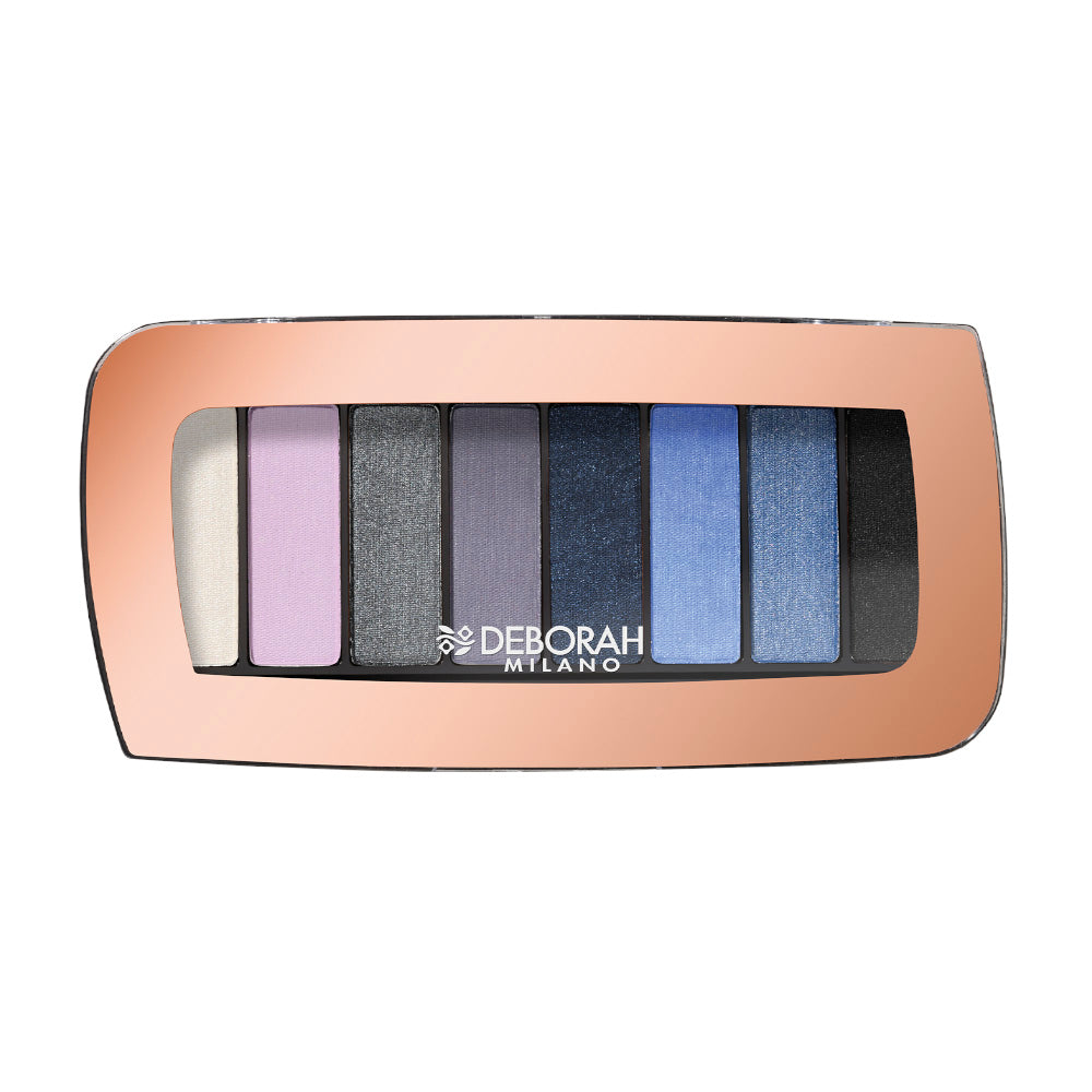 Palette ombretti opachi e brillanti Deborah Milano numero 04