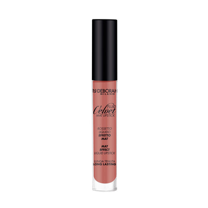 Rossetto liquido tinta labbra velvet Deborah Milano numero 01