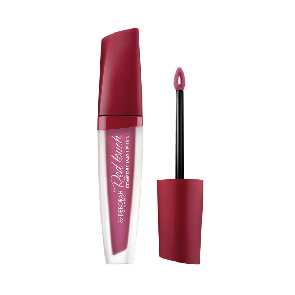 Rossetto liquido lunga tenuta effetto velluto red Touch Deorah Milano numero 03
