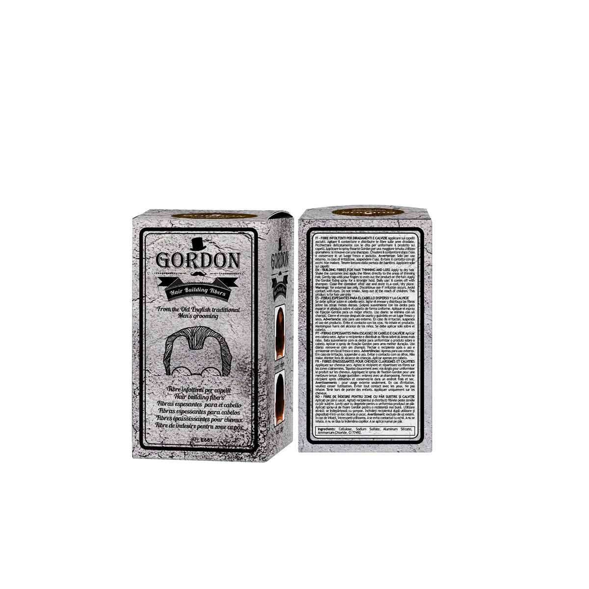 Gordon Fibre Infoltenti Per Stempiature Vari Colori