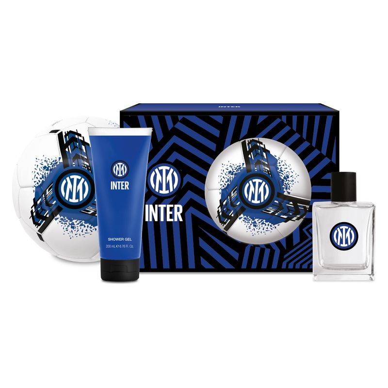 Pallone Inter profumo e doccia schiuma