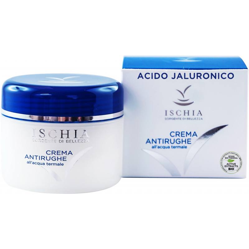 crema viso antirughe acido ialuronico Bio 100 ml Ischia