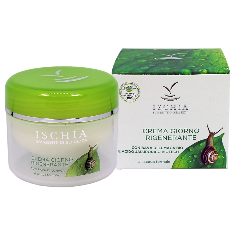 crema viso giorno rigenerante bava di lumaca Ischia 100 ml