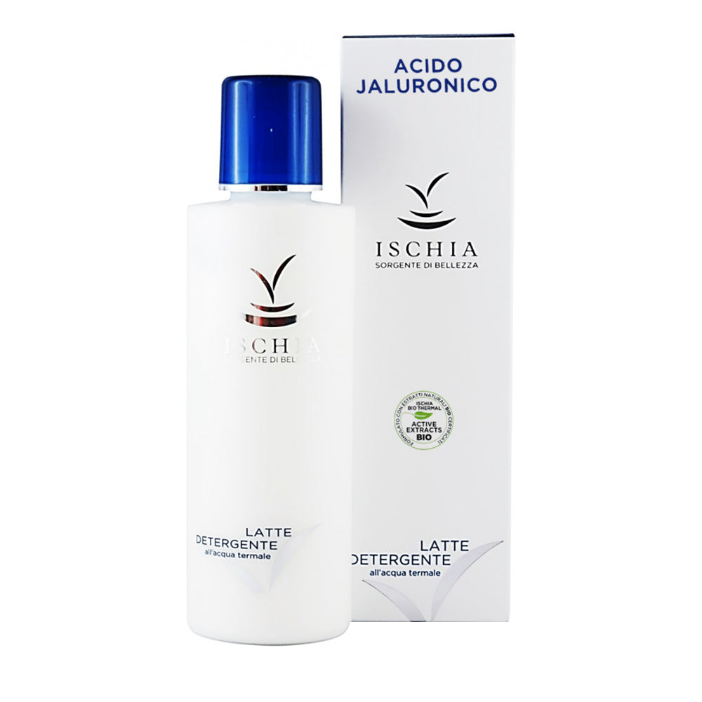 latte detergente viso con acido jaluronico ischia 200 ml