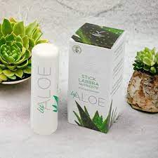 ischia sorgente di bellezza aloe vera bio in stick per labbra secche e screpolate