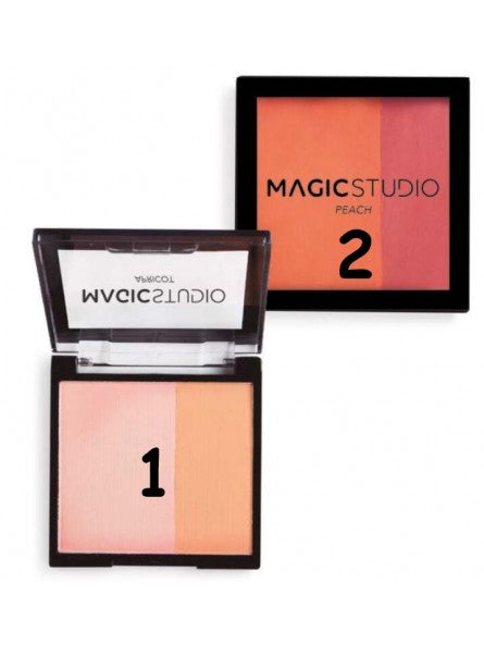Magic Studio Blush Fard Duo Compatto Vari Colori