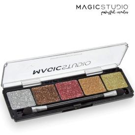 Magic Studio Palette Essentials Pressed Glitter 5 Ombretti