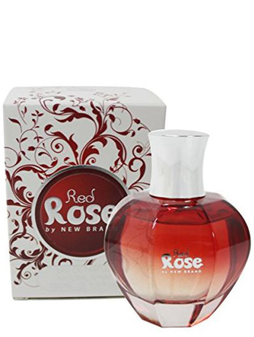 New Brand Red Rose Donna Eau De Parfum 100 ml Spray