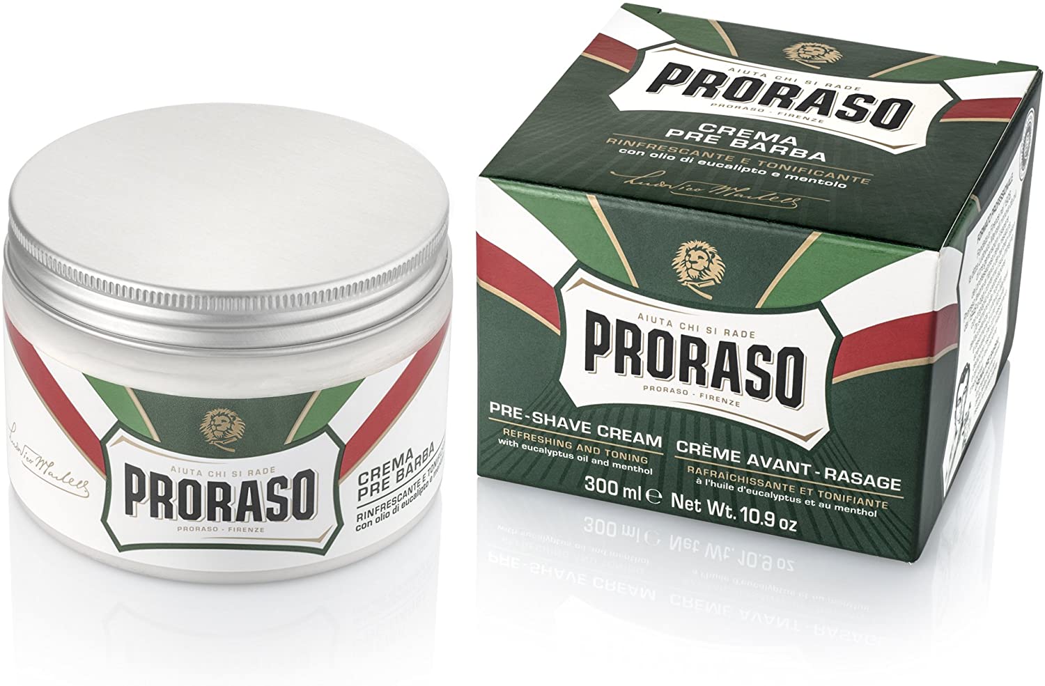 Proraso Crema Pre Barba Professionale Rinfrescante 300 ml