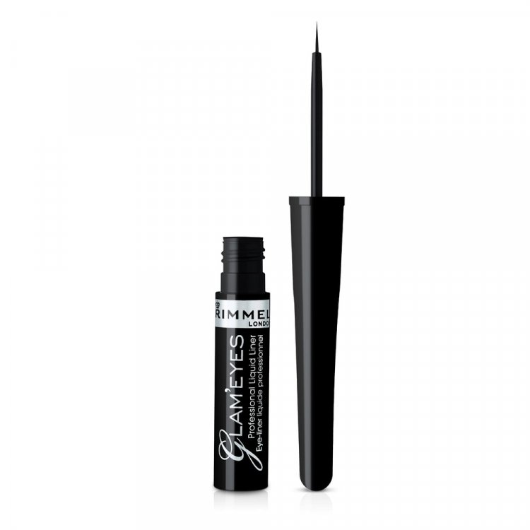 eyeliner liquido nero feltro sottile e morbido rimmel 