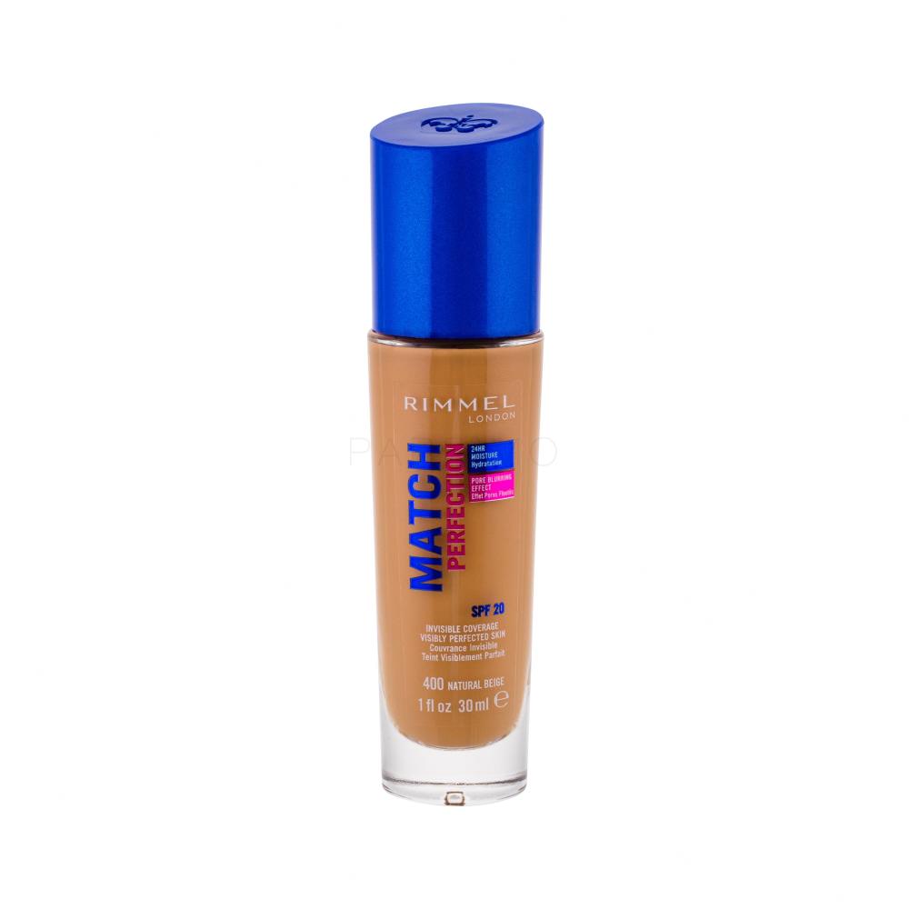 fondotinta idratante rimmel match perfection numero 400