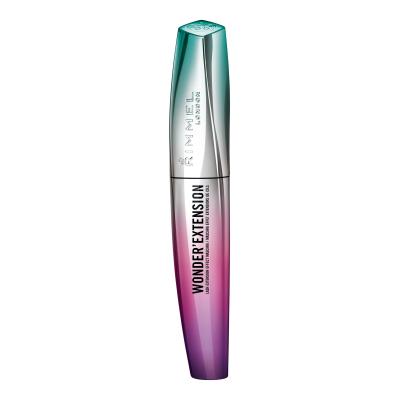 mascara nero effetto ciglia finte, effetto allungante rimmel wonder' extension 