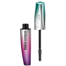 mascara nero effetto ciglia finte, effetto allungante rimmel wonder' extension 