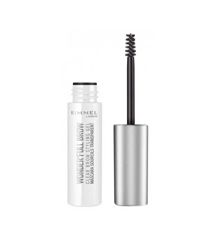 mascara in gel trasparente per ciglia e sopracciglia rimmel london
